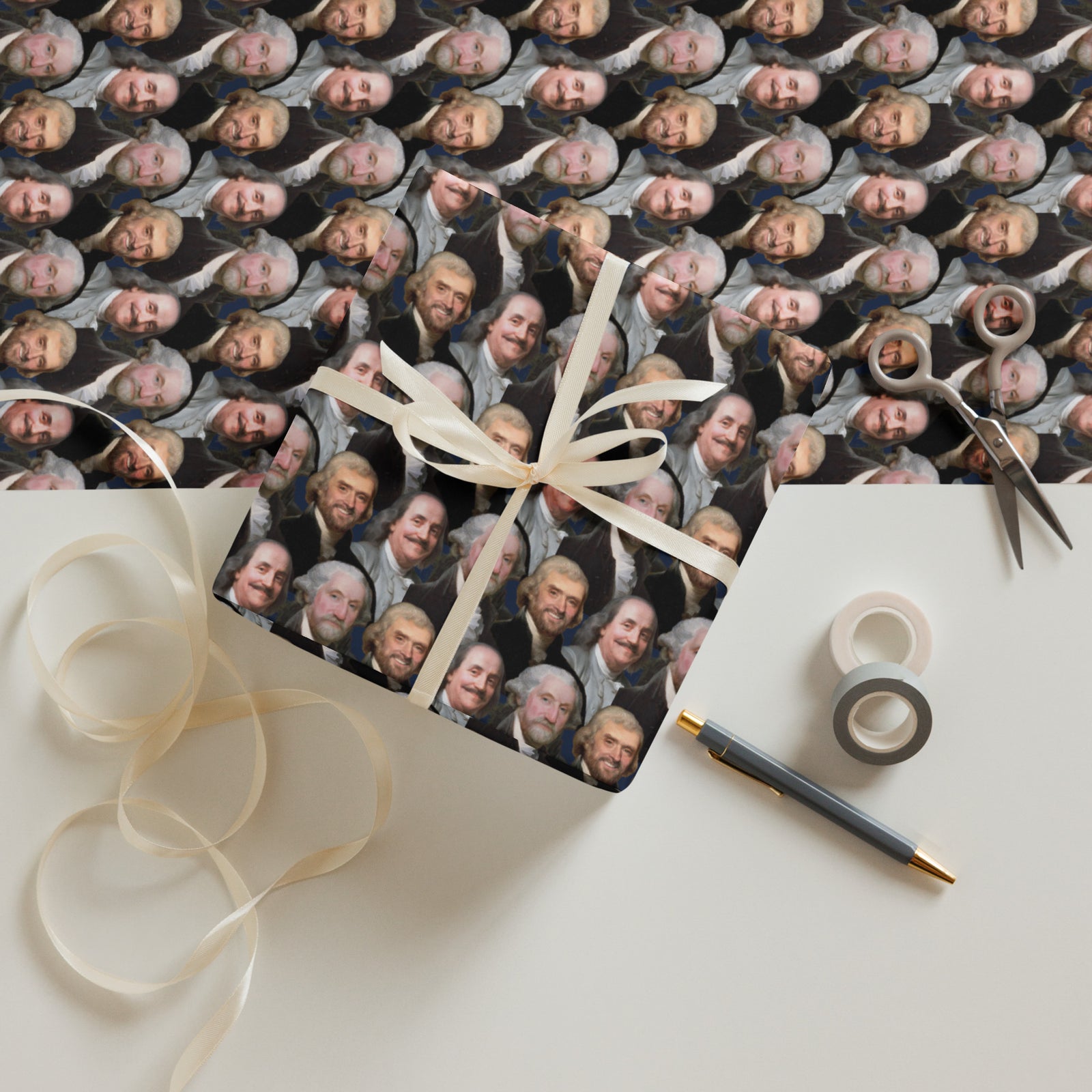 Founding Bros Wrapping Paper
