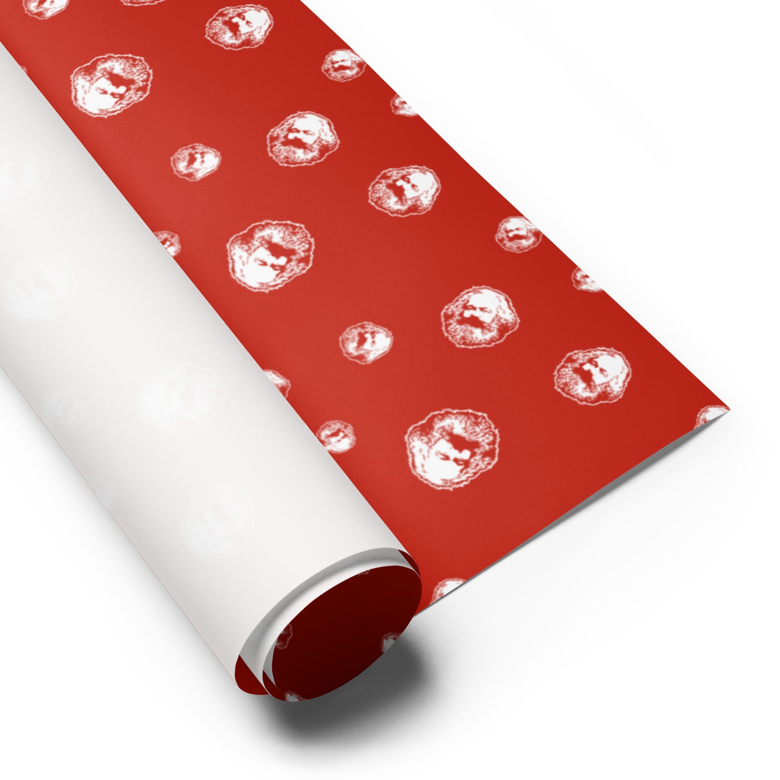 Not Santa Karl Marx Wrapping Paper