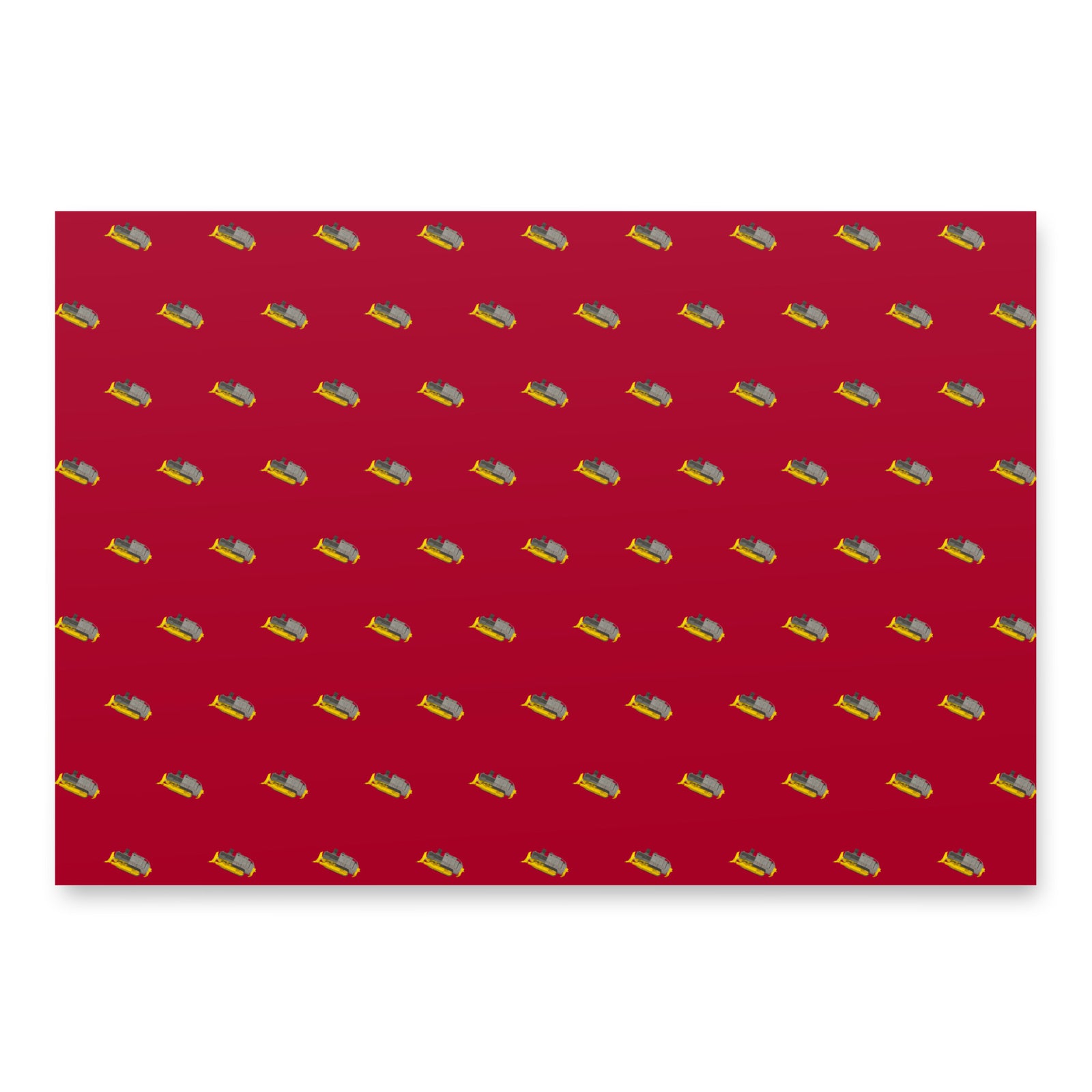 Killdozer Christmas Wrapping Paper