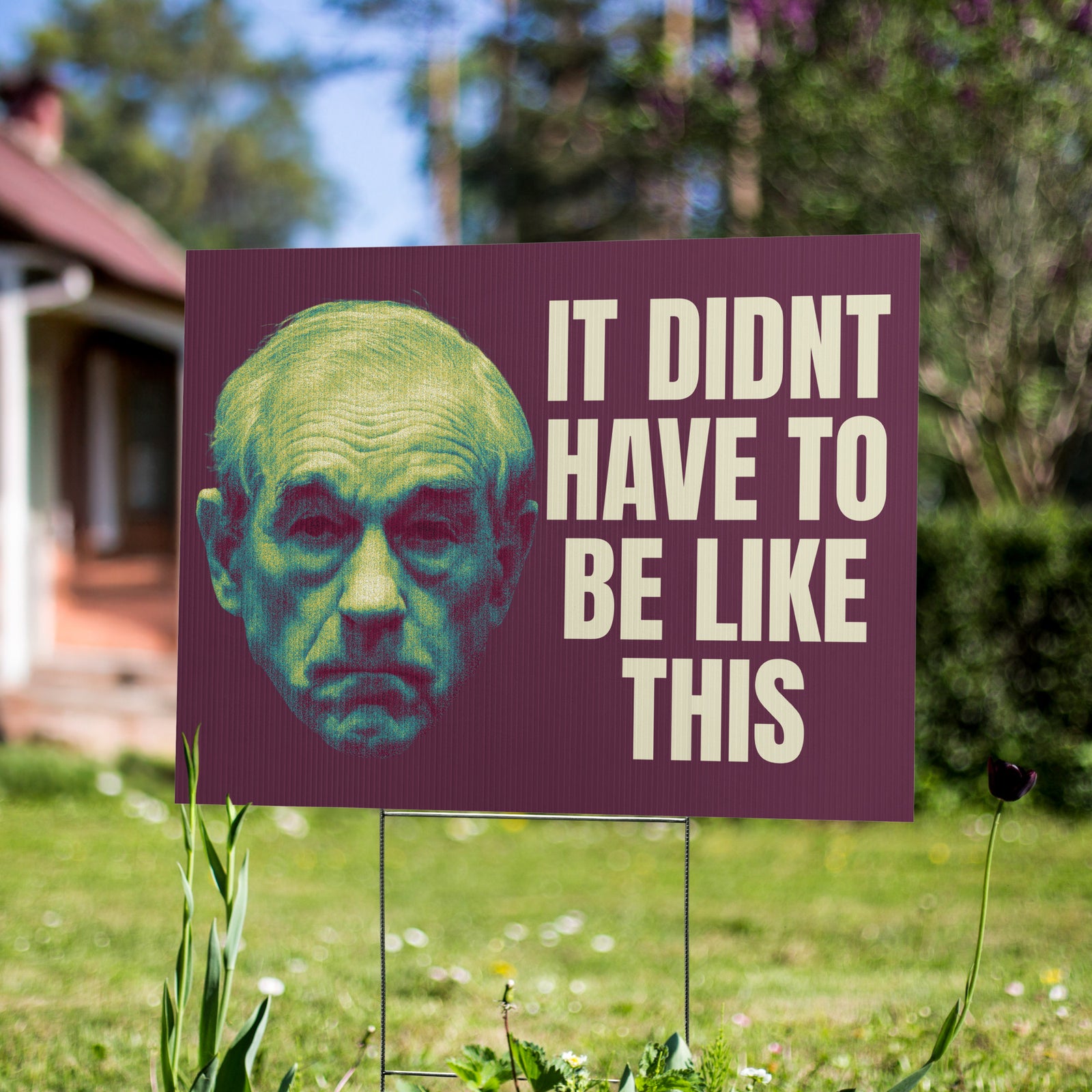 Ron Paul Doomer Yard Sign