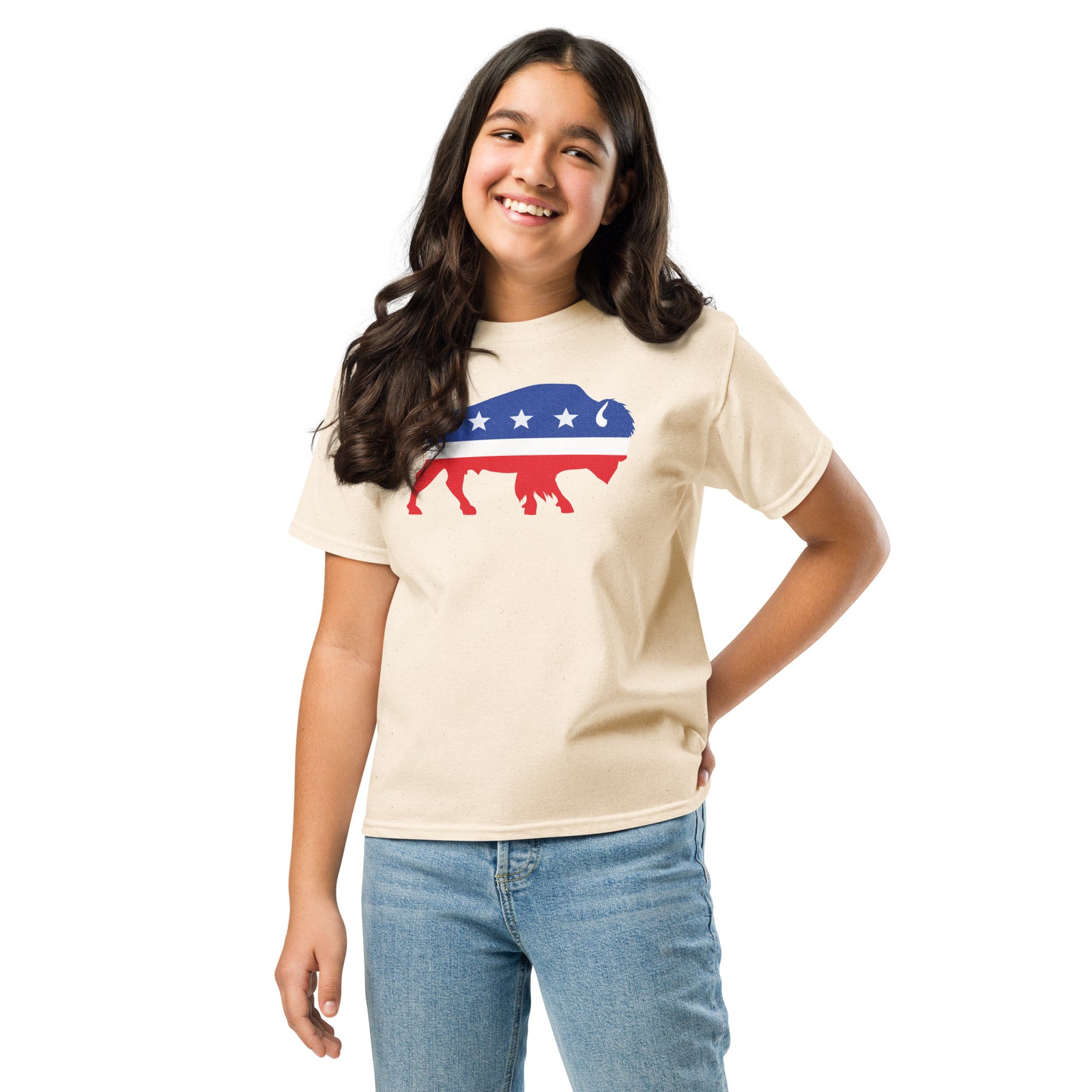 BIson Liberty Maniacs Logo Youth classic tee