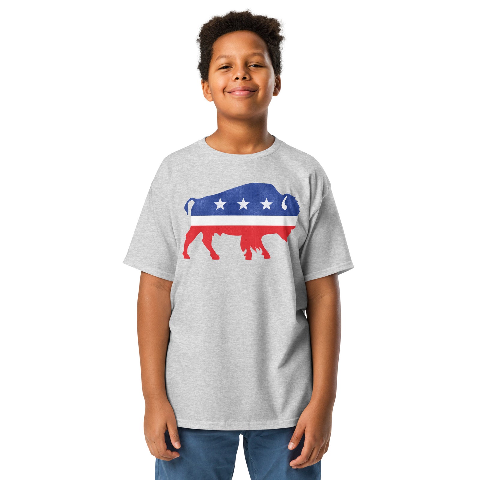 BIson Liberty Maniacs Logo Youth classic tee
