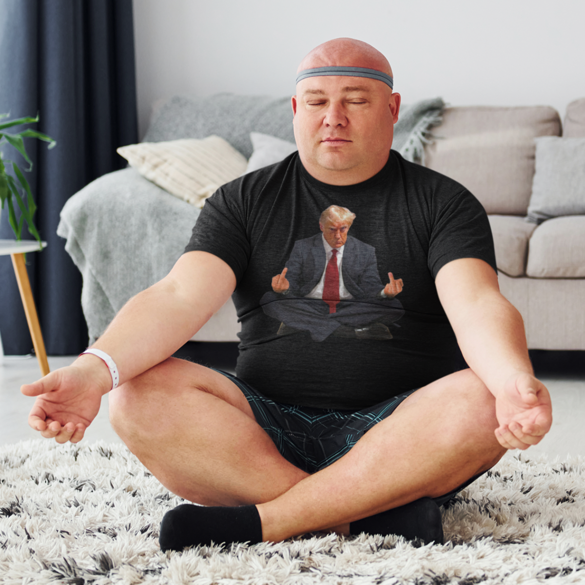 Zen of Trump Meditation T-Shirt