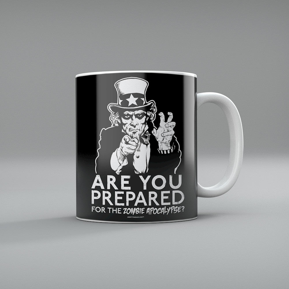 Zombie Uncle Sam Coffee Mug