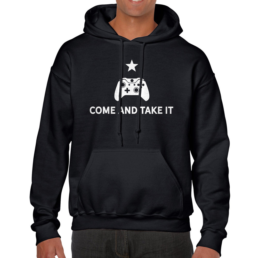 Come and Take It Video Game Controller Hooded Sweatshirt