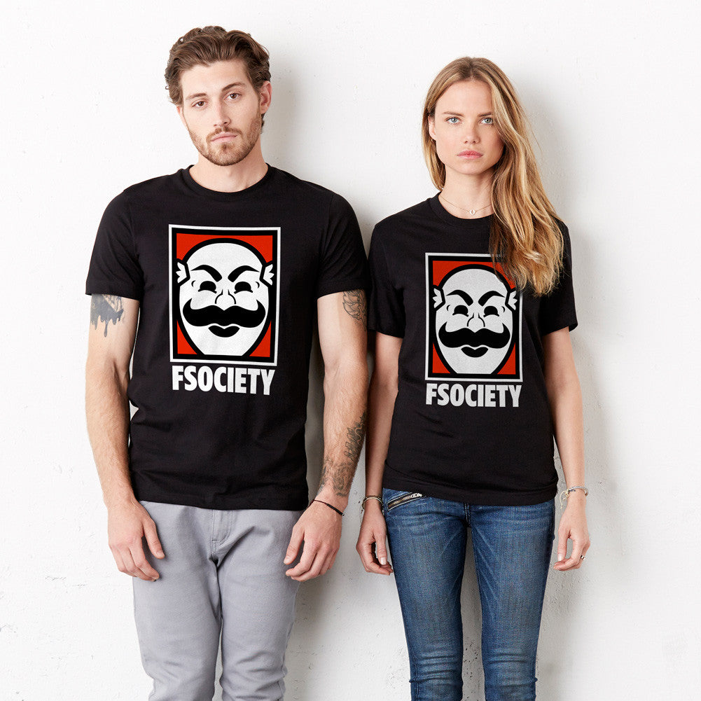 Mr Robot F Society Unisex T-Shirt