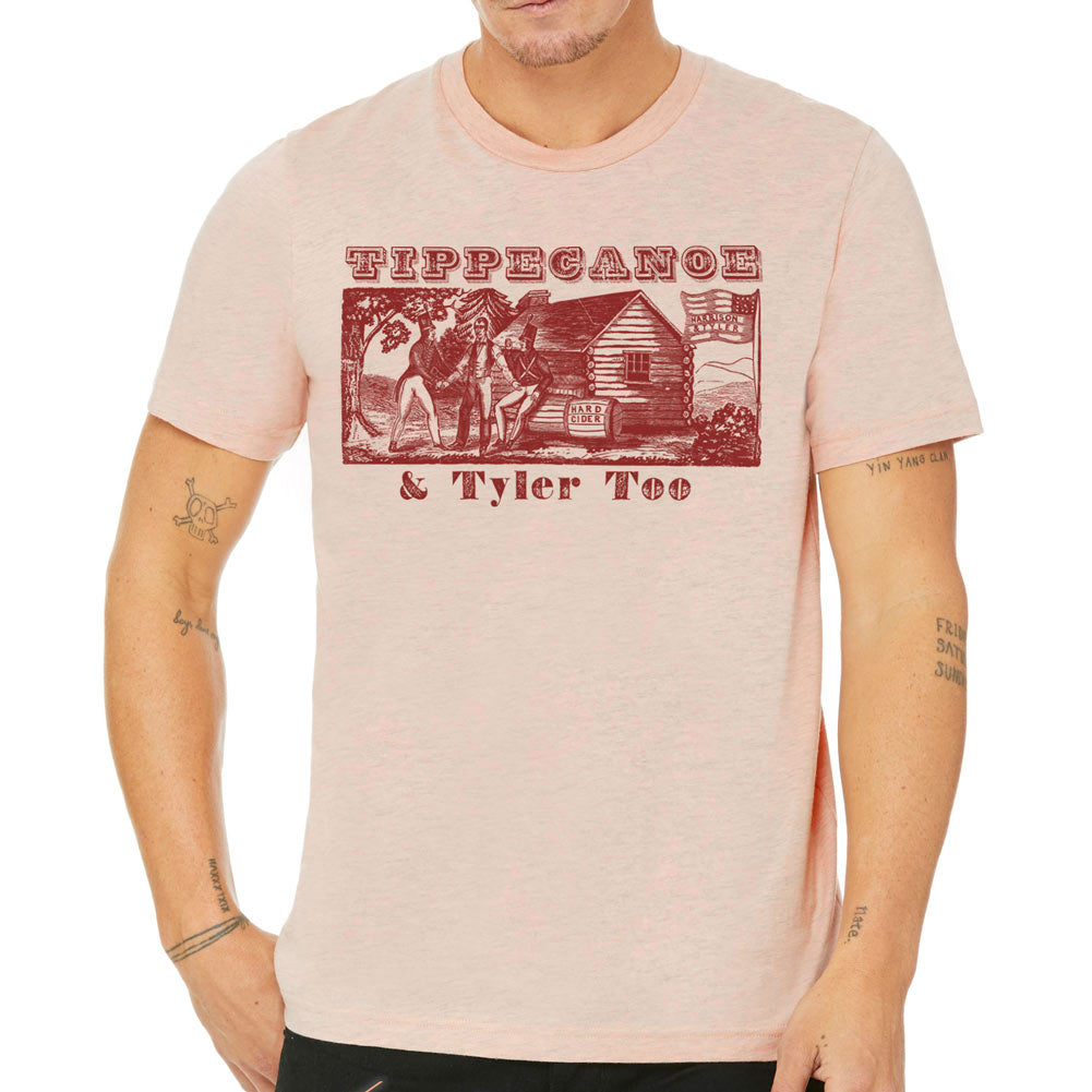 Tippecanoe and Tyler Too 1840 Campaign Shirt