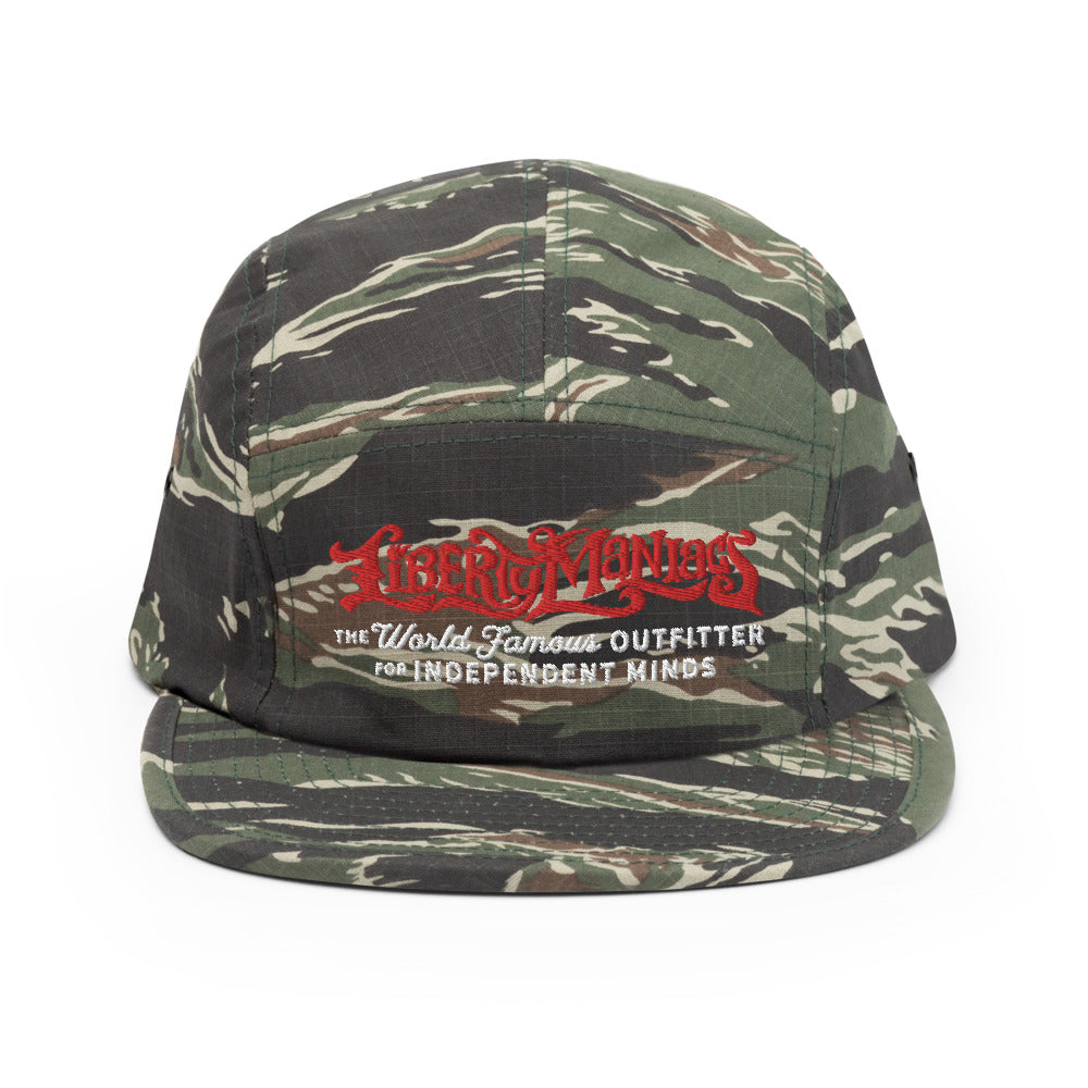 Liberty Maniacs Outfitter Five Panel Camper Cap