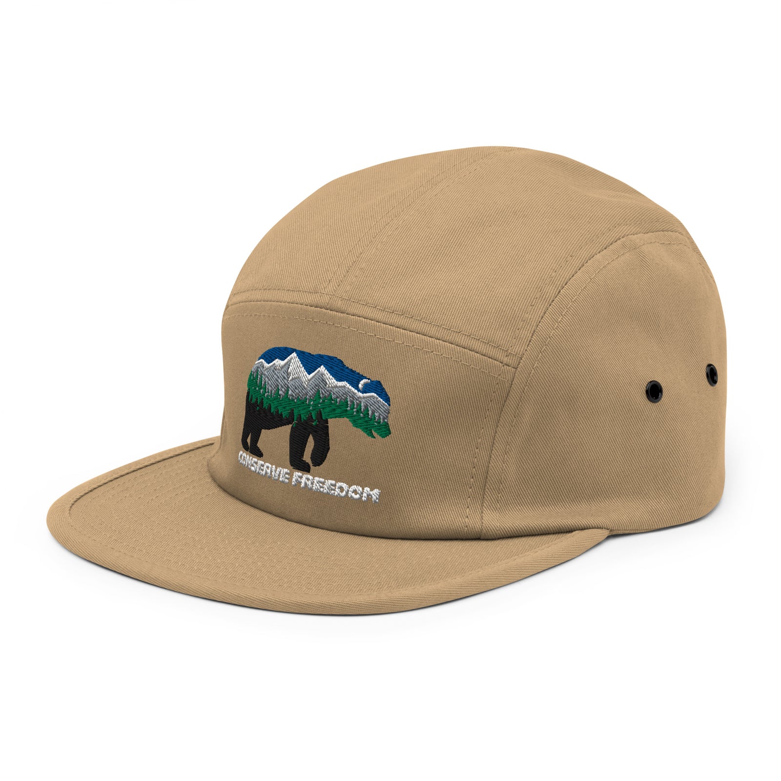 Conserve Freedom Bear Five Panel Camper Cap