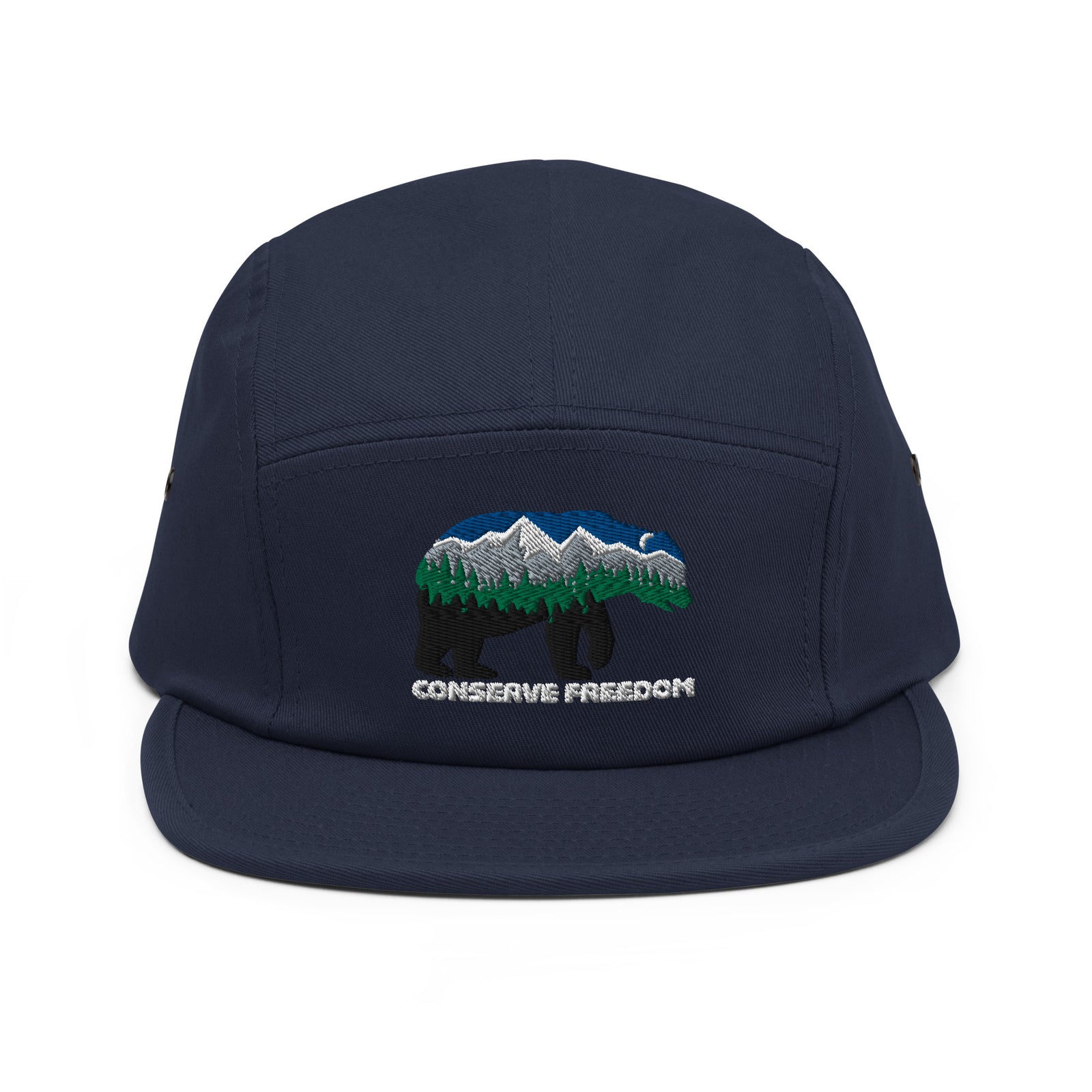 Conserve Freedom Bear Five Panel Camper Cap