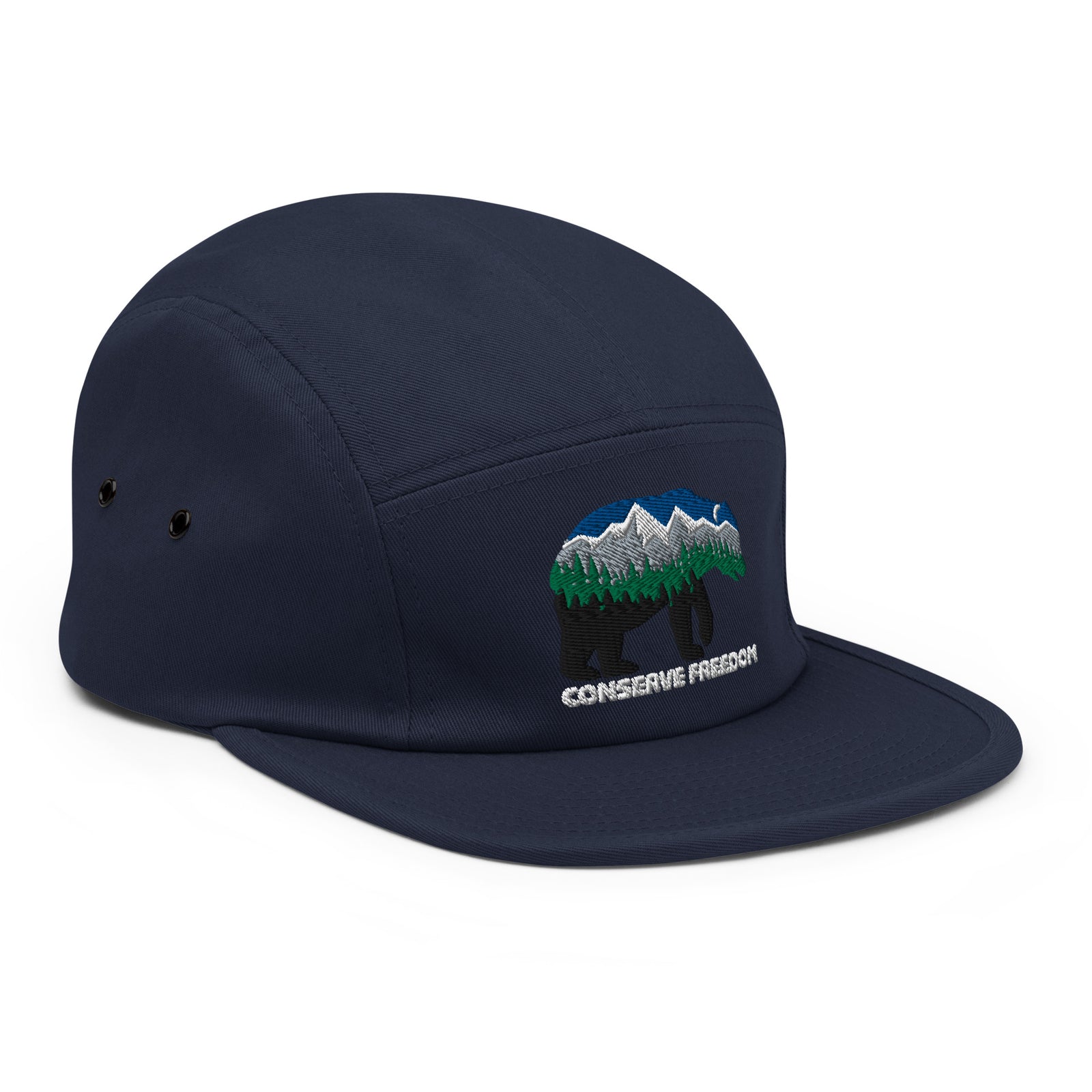 Conserve Freedom Bear Five Panel Camper Cap