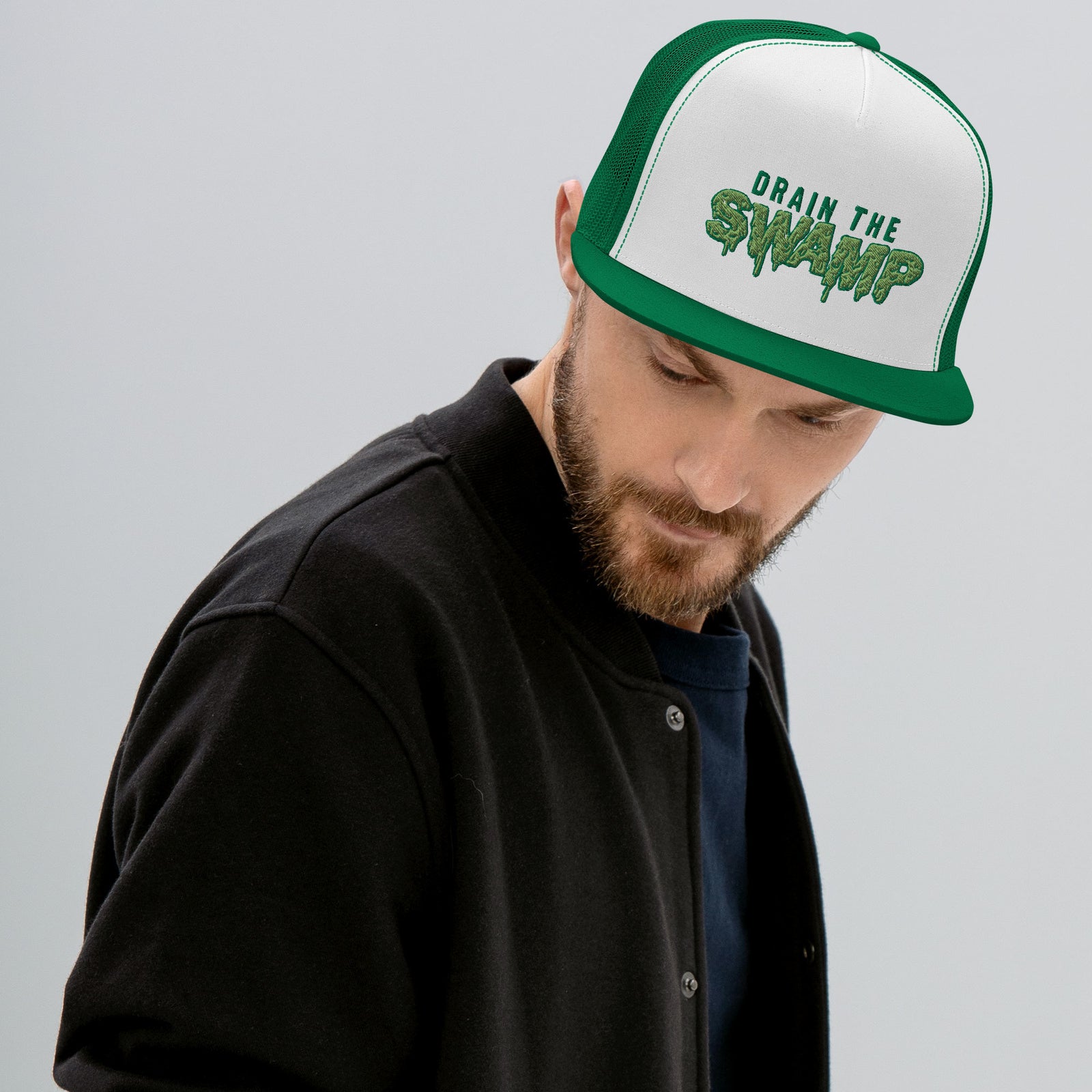 Drain the Swamp Trucker Cap