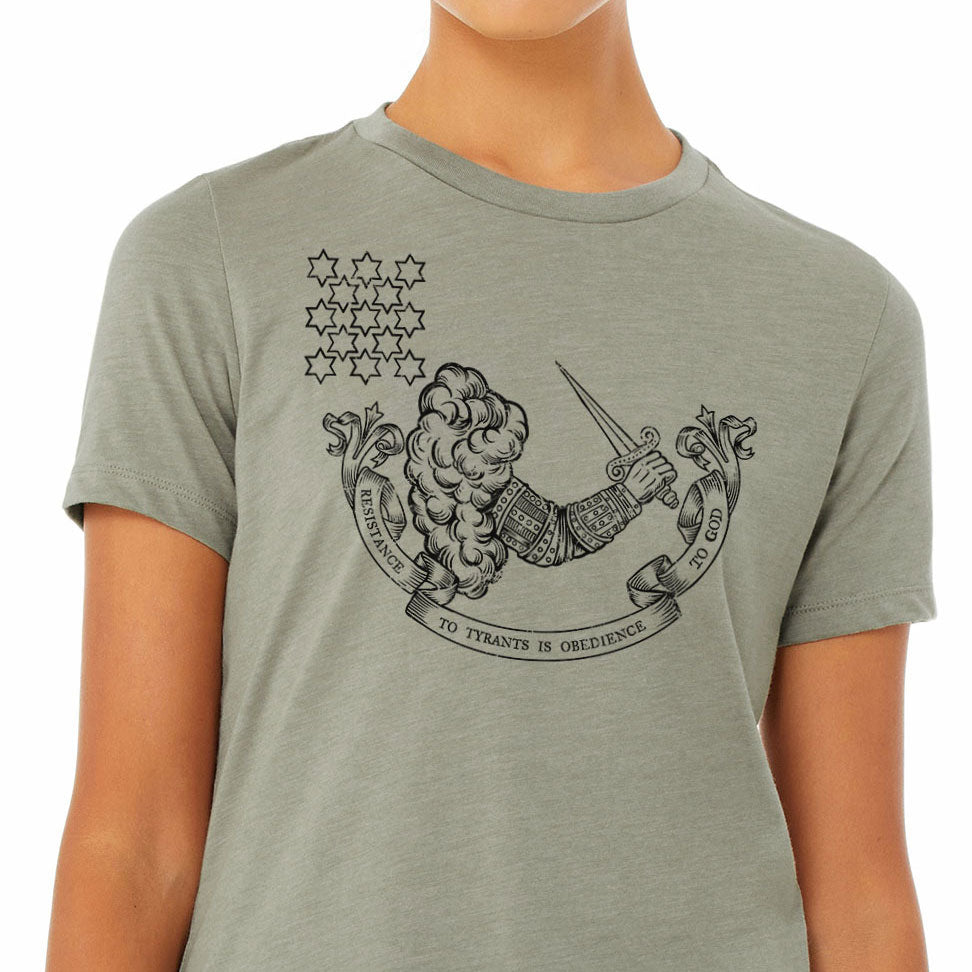 Resistance to tyrants is obedience to God Women's Relaxed T-Shirt