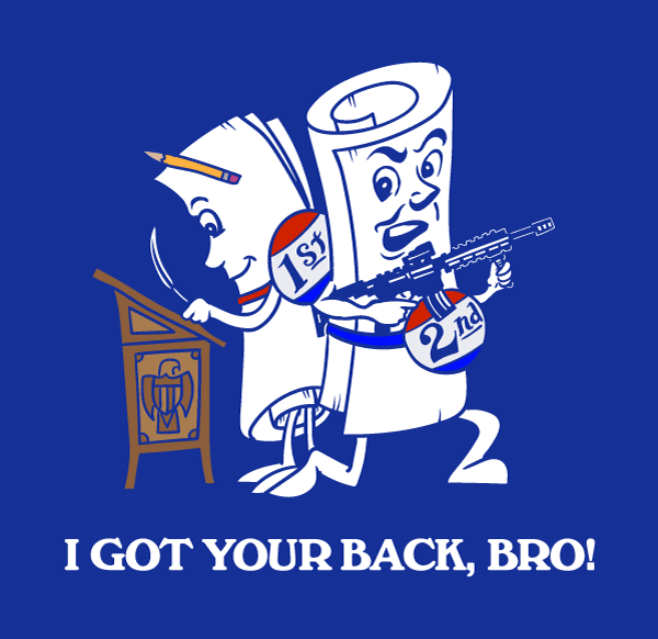 I Got Your Back Bro 2nd Amendment T-Shirt