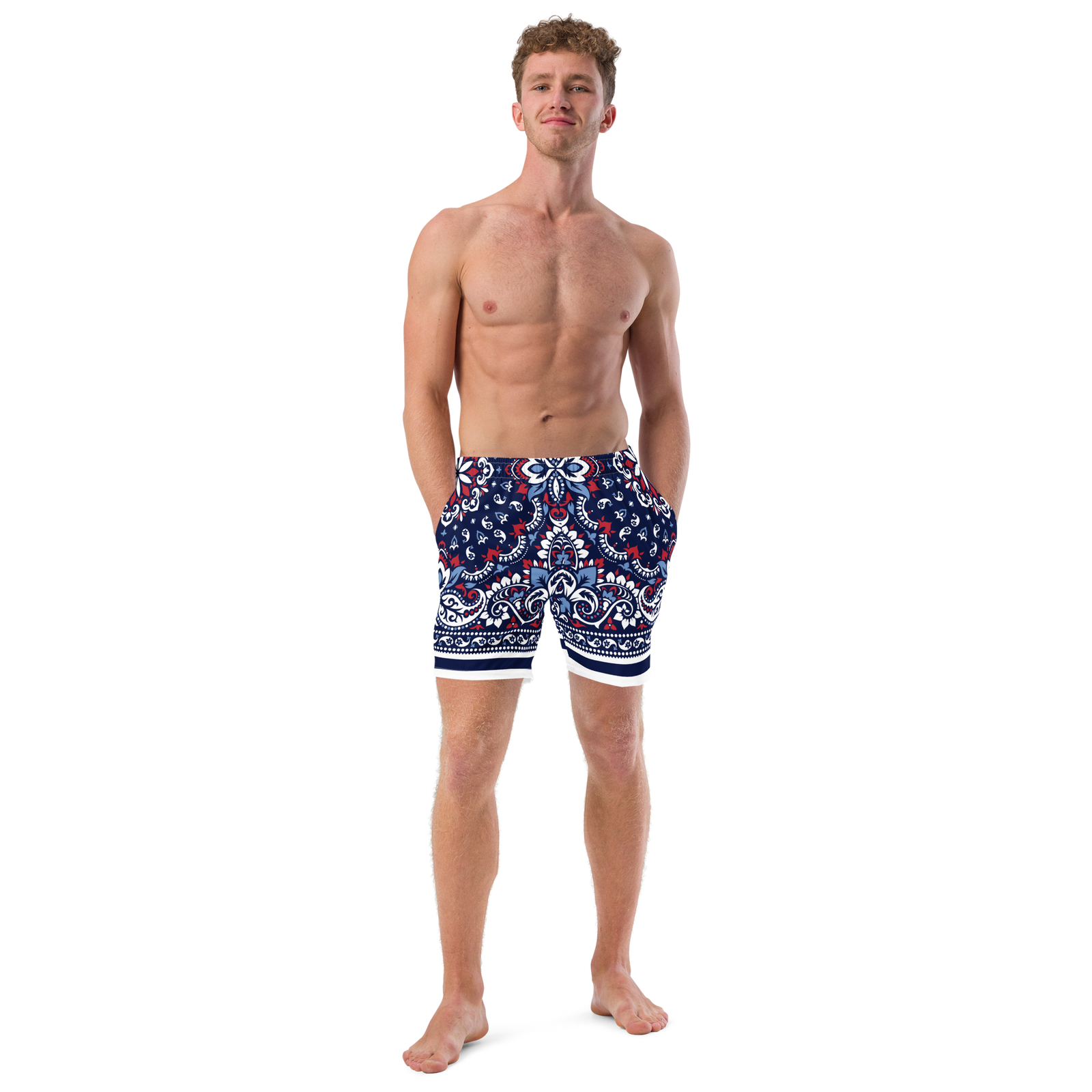 Burrito Bandito Supremo Gringo Men's Swim Trunks