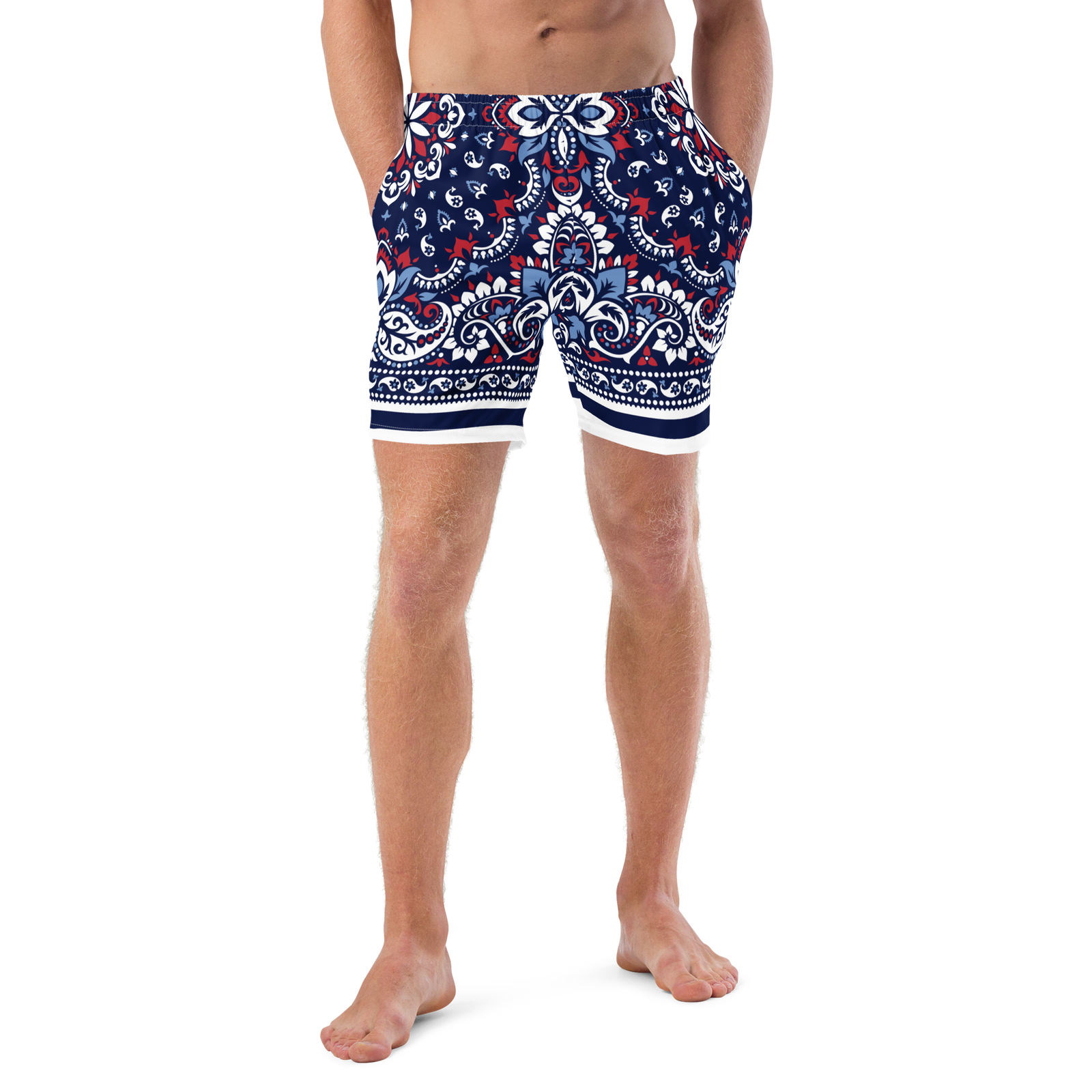 Burrito Bandito Supremo Gringo Men's Swim Trunks