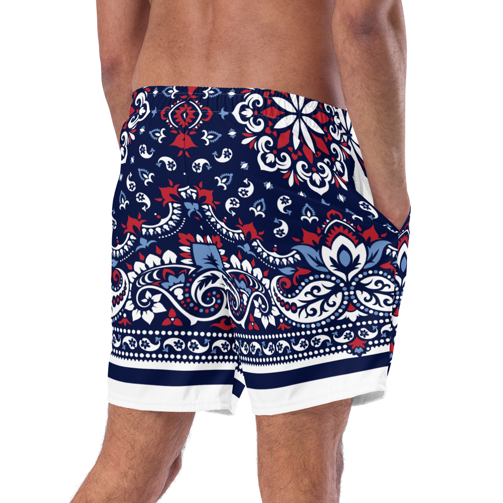 Burrito Bandito Supremo Gringo Men's Swim Trunks