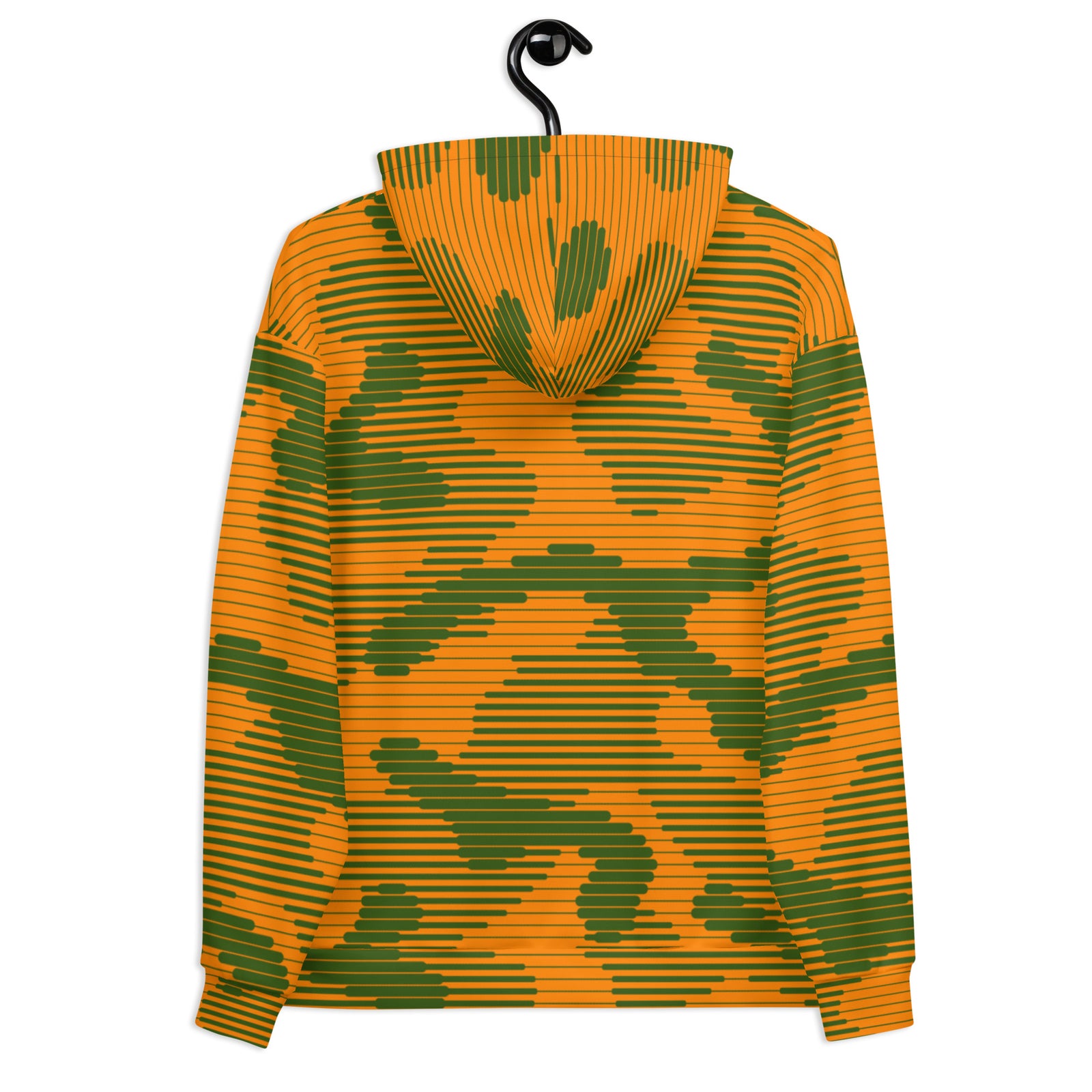 Digital Camouflage Blaze Orange Hoodie