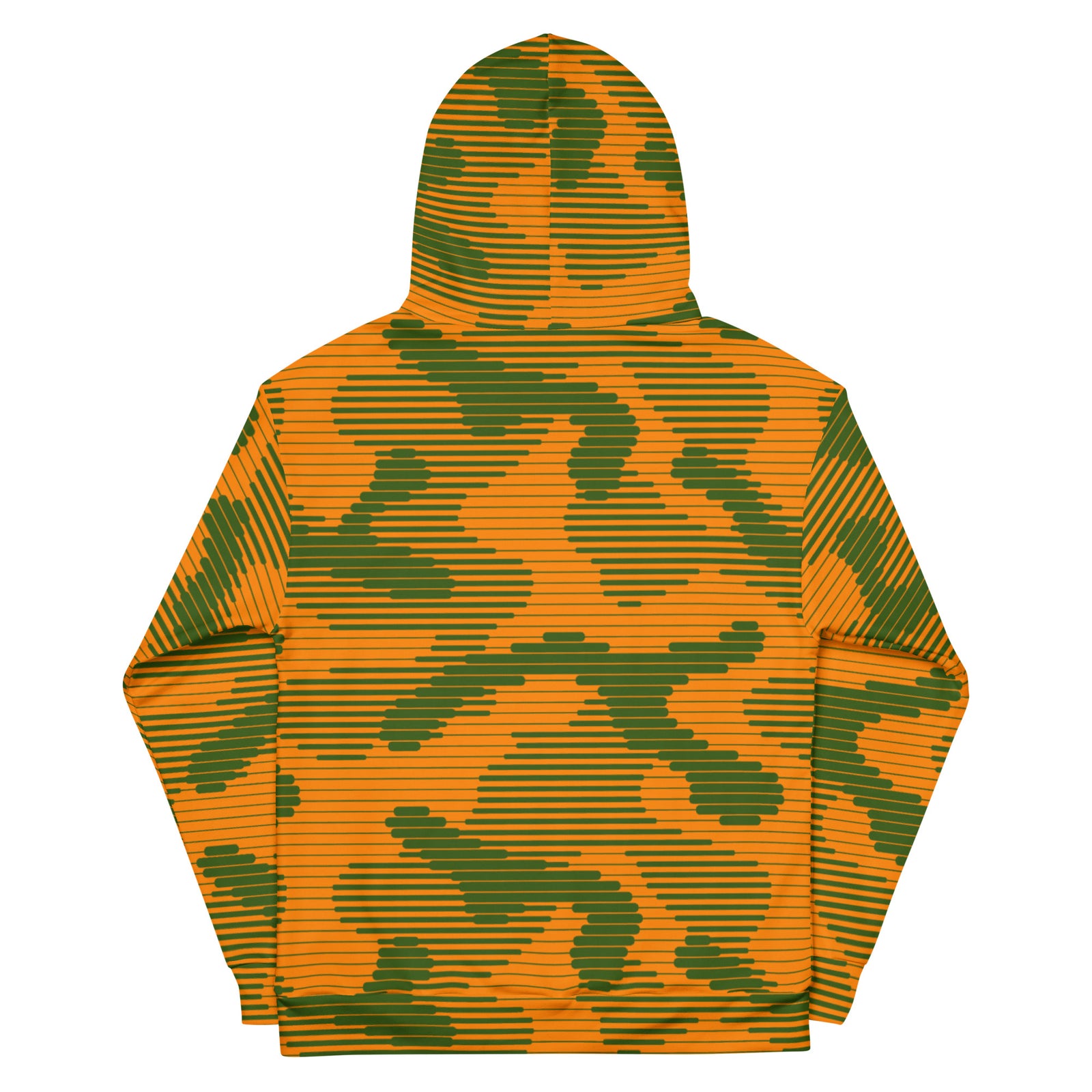 Digital Camouflage Blaze Orange Hoodie