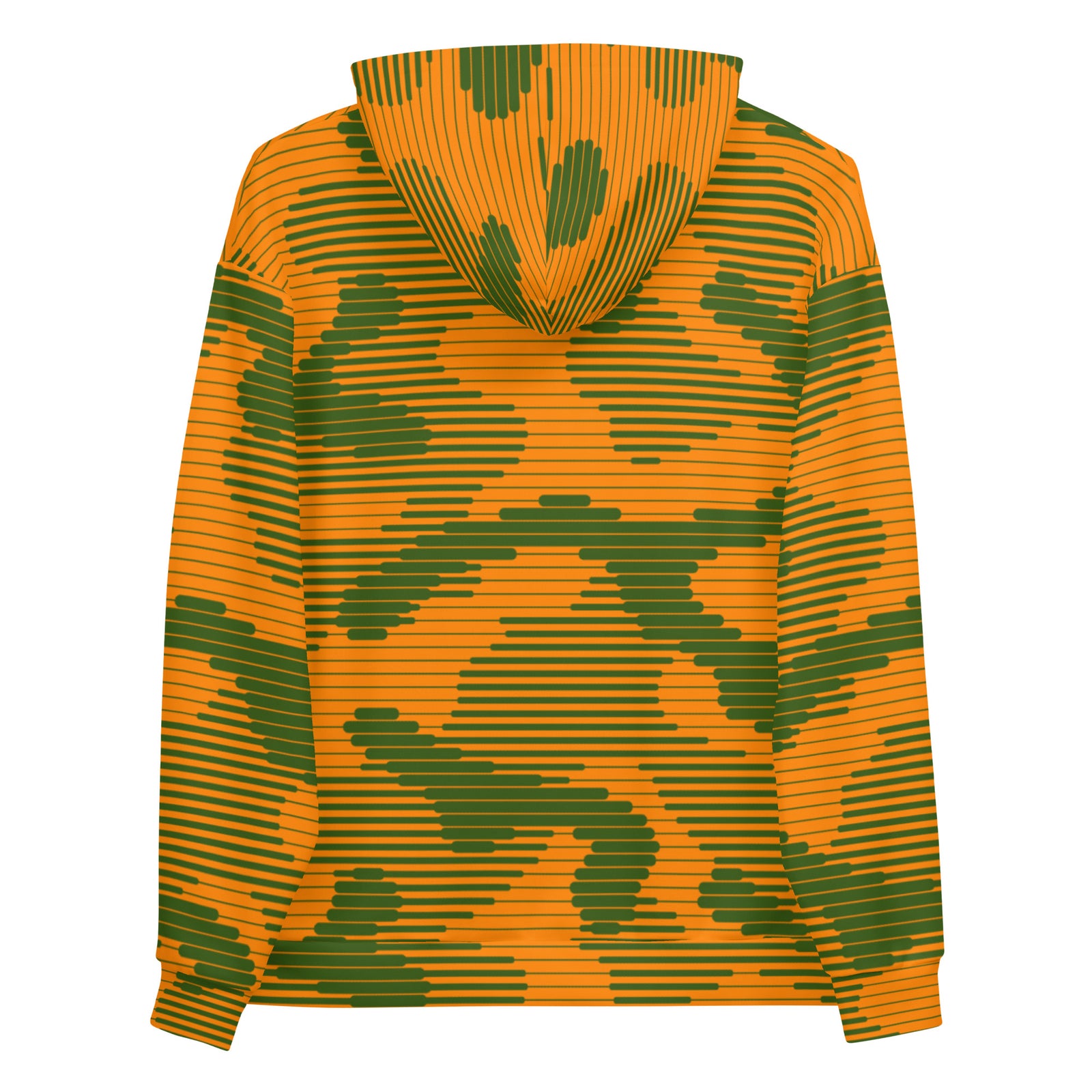 Digital Camouflage Blaze Orange Hoodie
