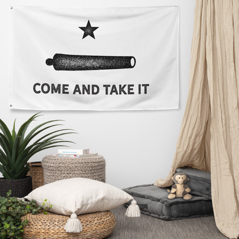 Gonzalez Come and Take It Wall Flag