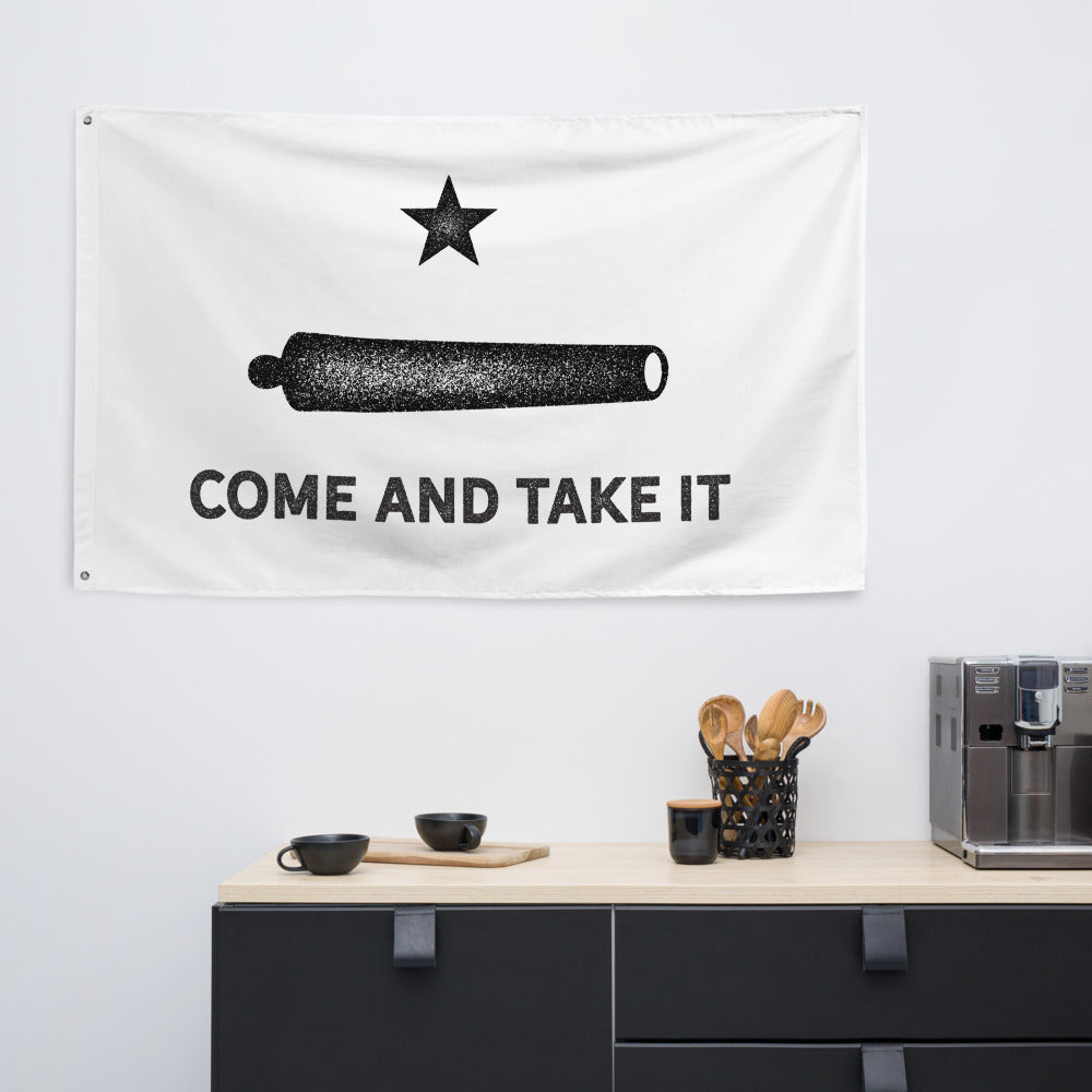 Gonzalez Come and Take It Wall Flag