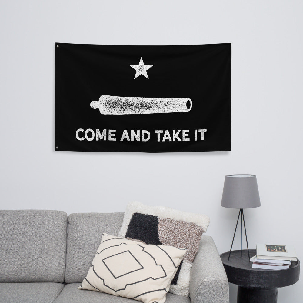 Gonzalez Come and Take It Wall Flag