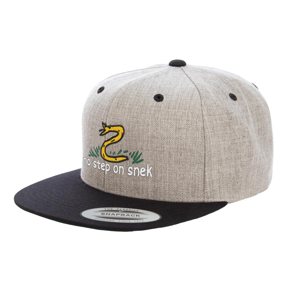 No Step On Snek Snapback Hat