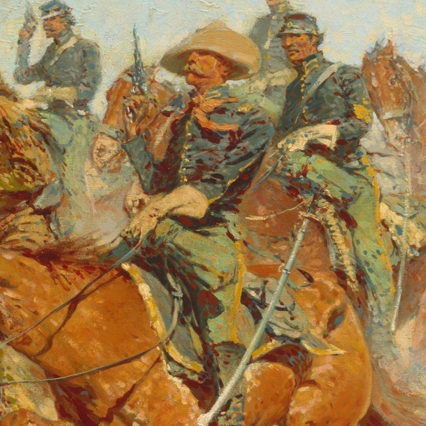 On the Southern Plains Frederic Remington Framed Print