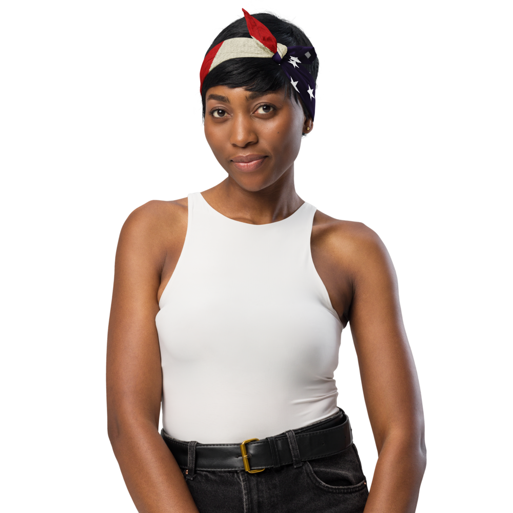 Stars and Bars Old Glory Bandana