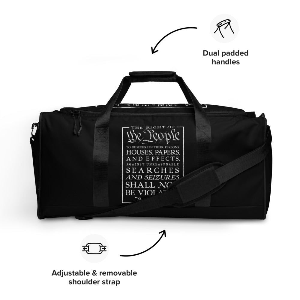 4th Amendment Freedom from Search and Duffle bag
