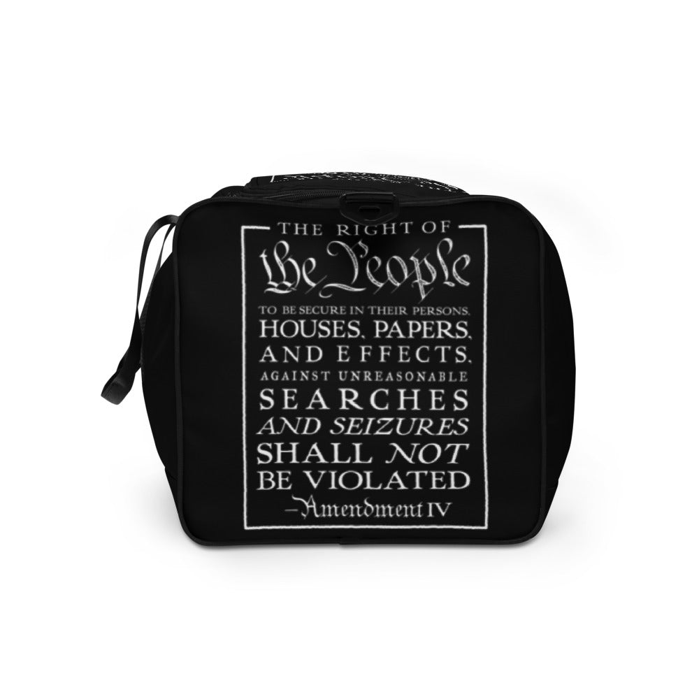 4th Amendment Freedom from Search and Duffle bag