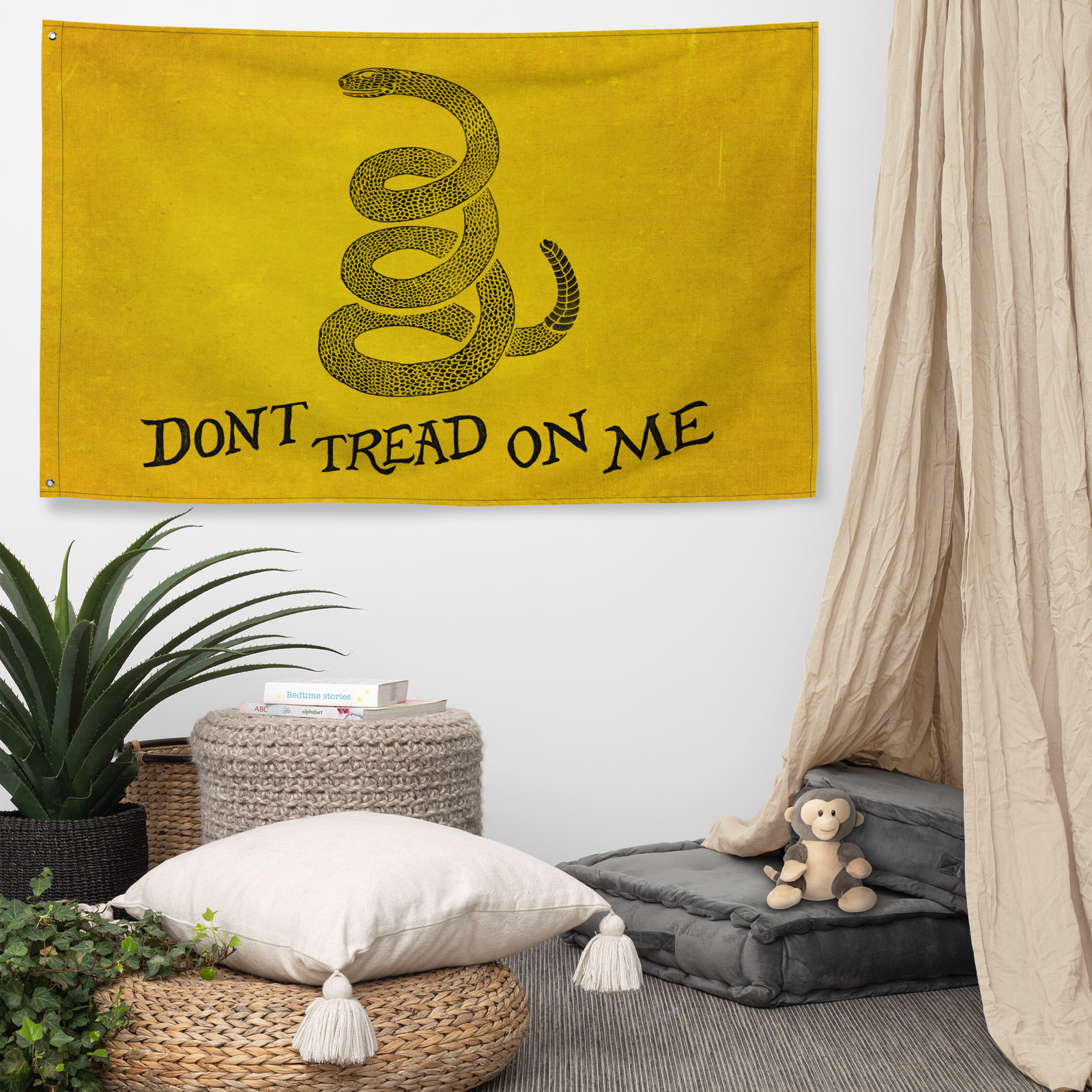 Gadsden Colonial Wall Flag