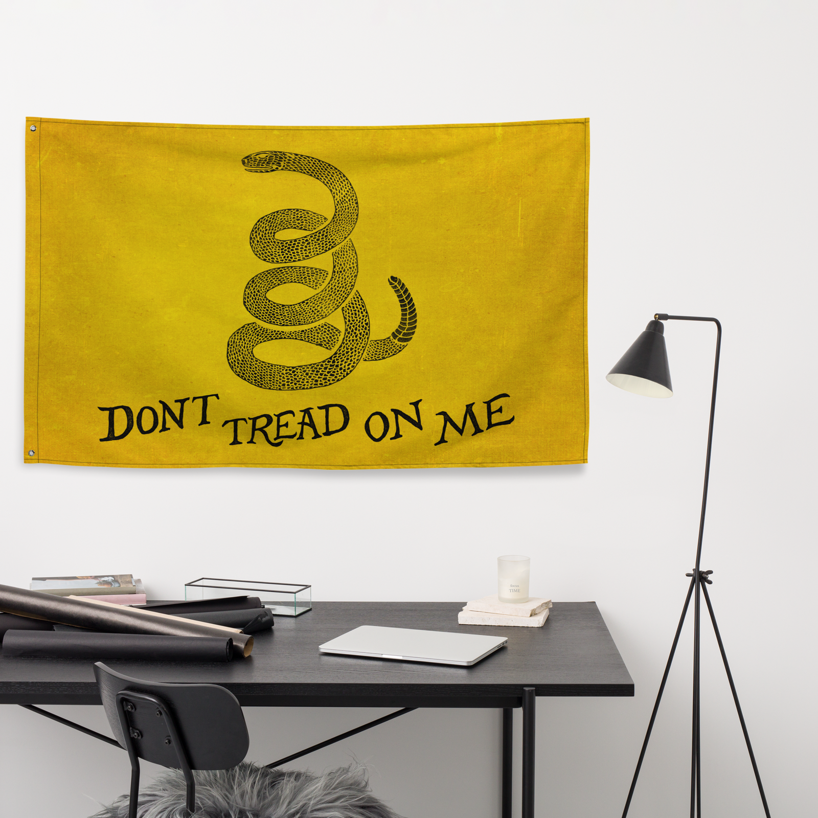 Gadsden Colonial Wall Flag