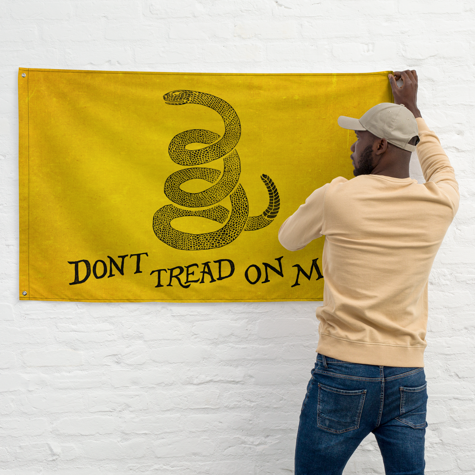 Gadsden Colonial Wall Flag