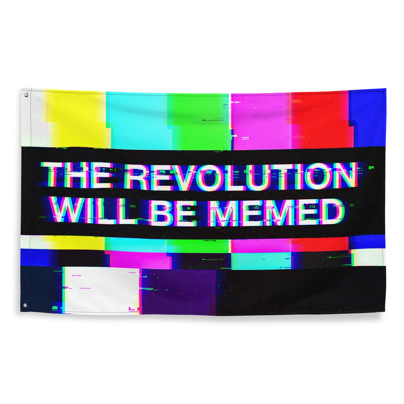 The Revolution Will Be Memed Flag