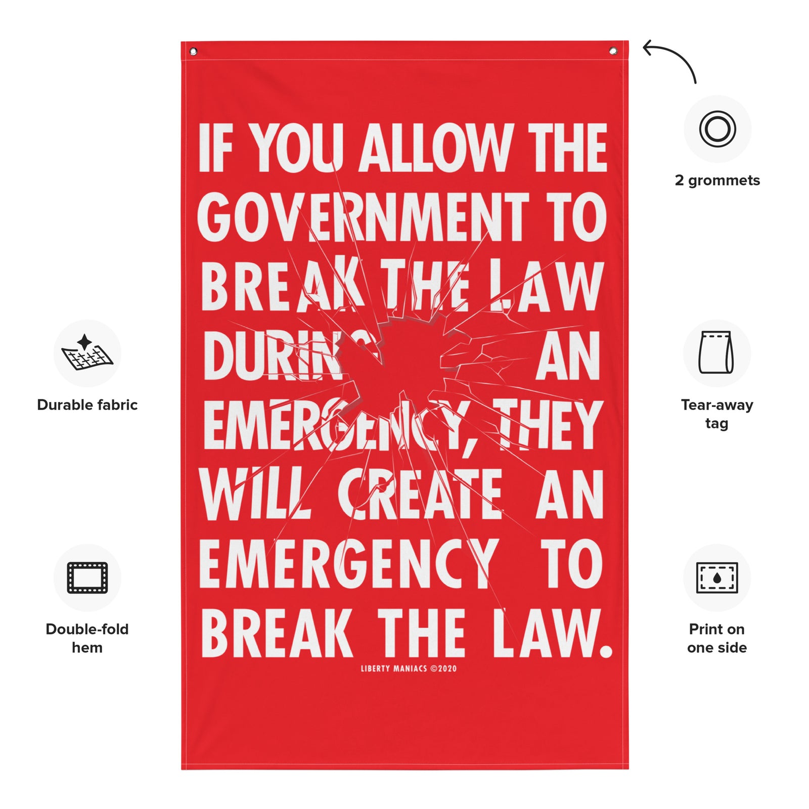 Government Emergency Flag