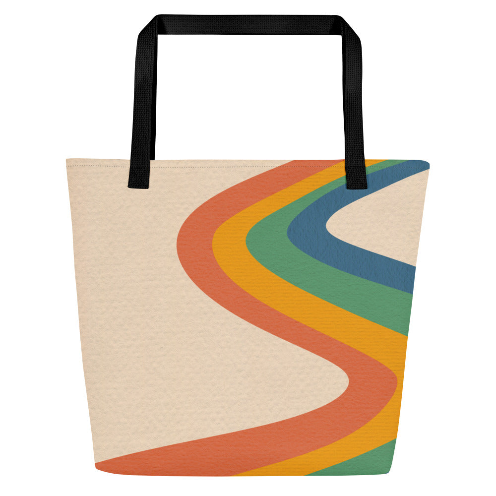 Summer of 1976 Bicentennial Large Tote Bag