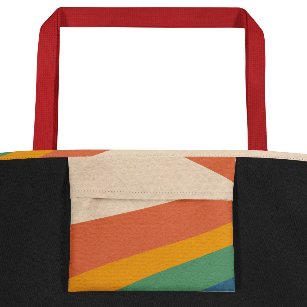 Summer of 1976 Bicentennial Large Tote Bag