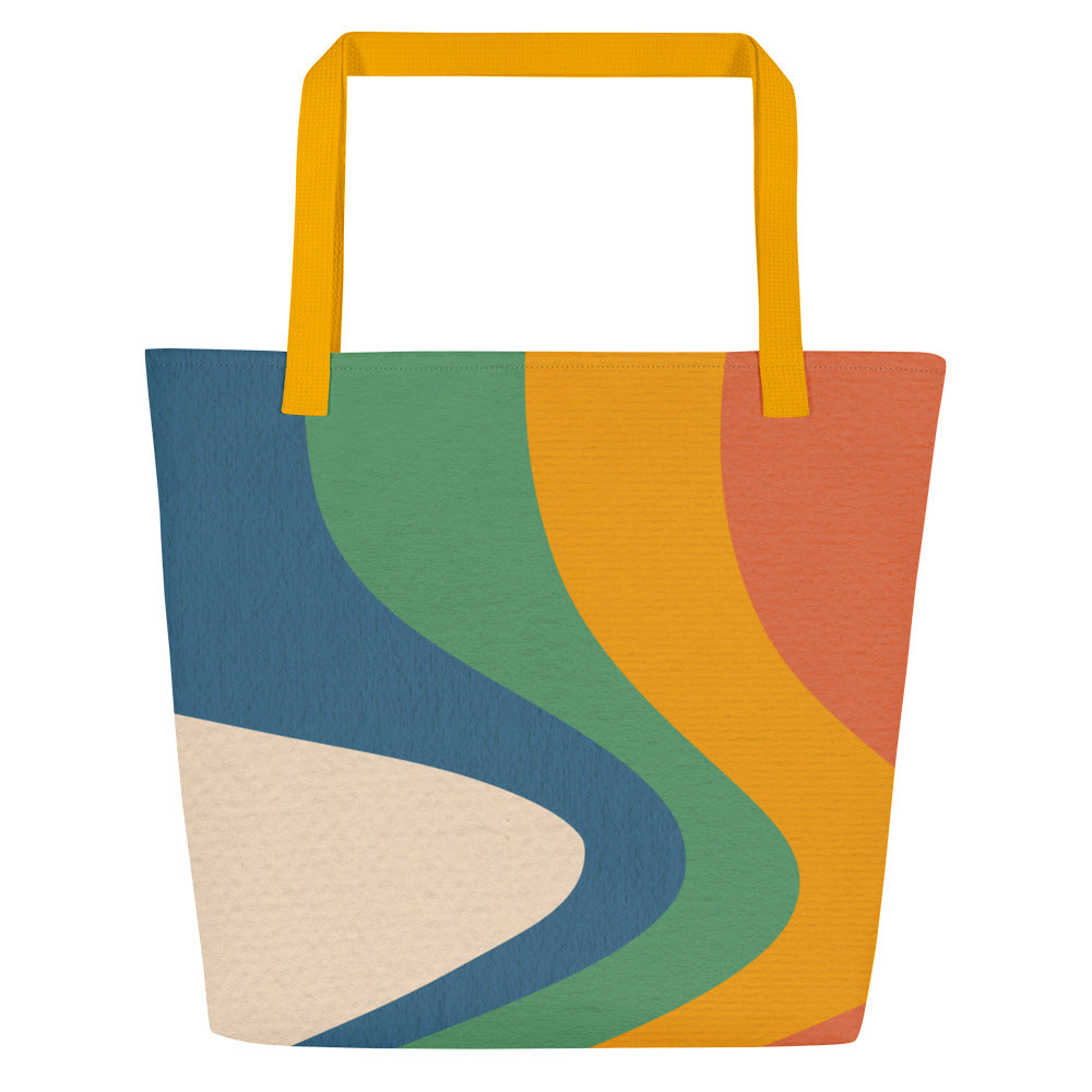 Summer of 1976 Bicentennial Large Tote Bag