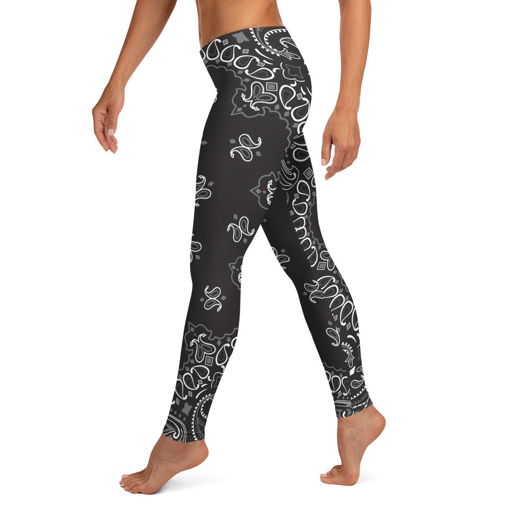 Black Bandana Leggings