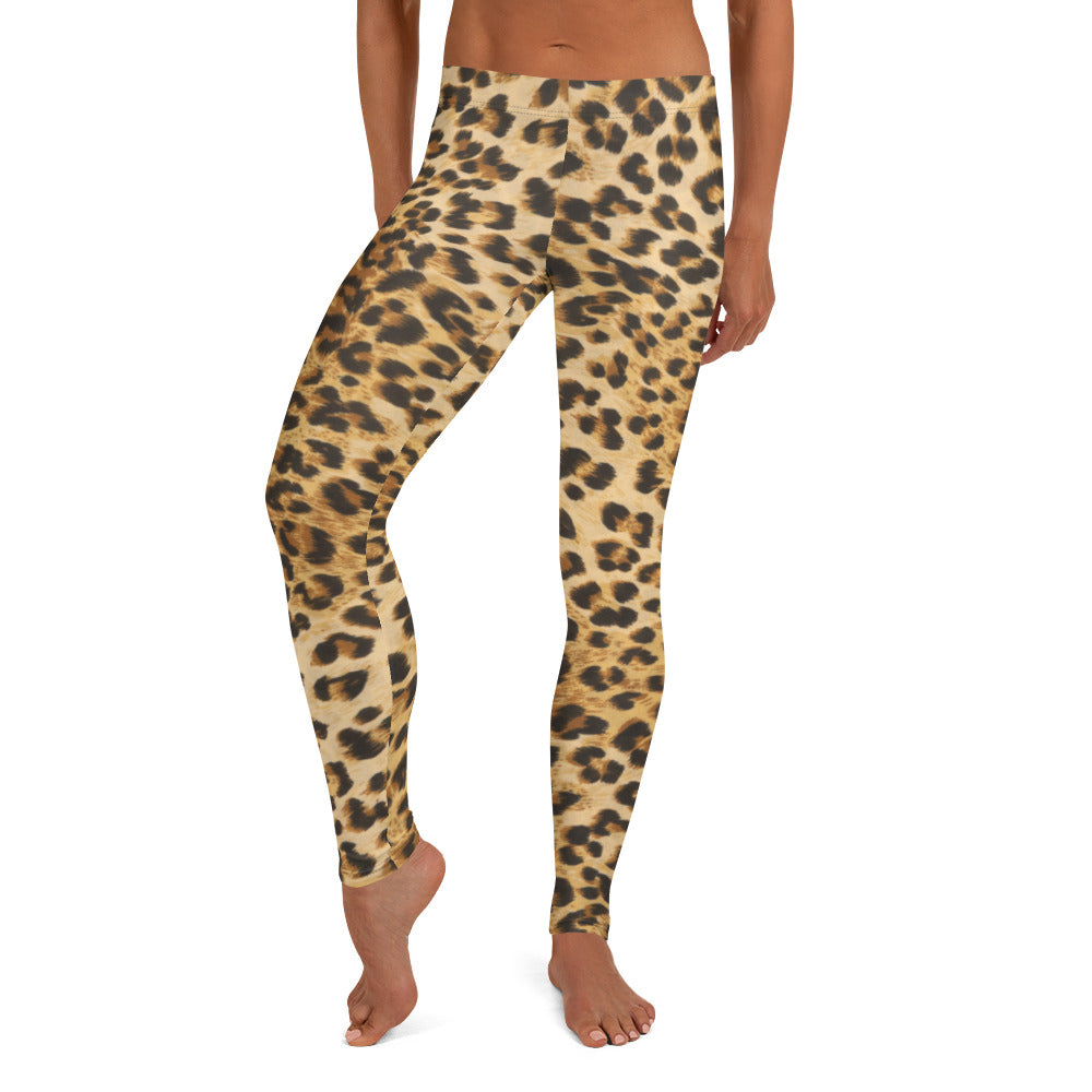 Cheetah Animal Print Leggings