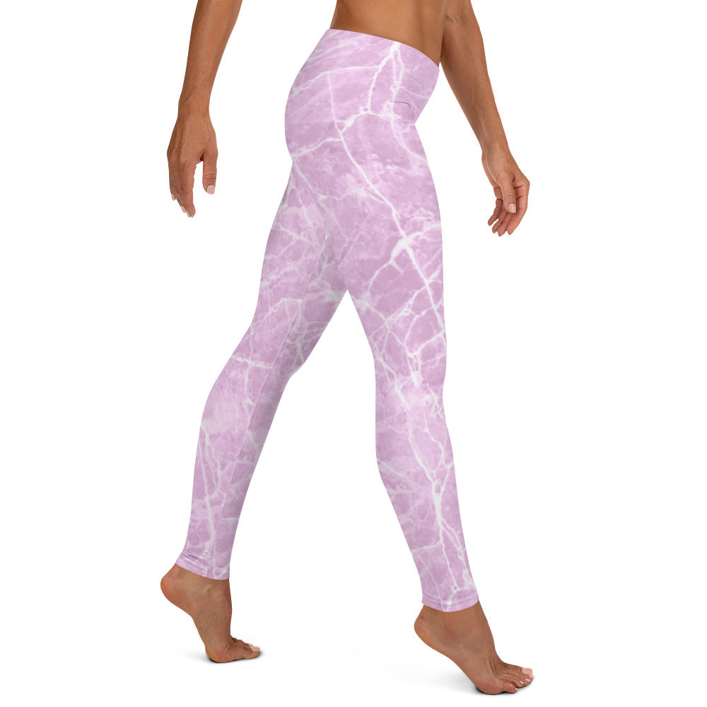 Pink Marble Leggings