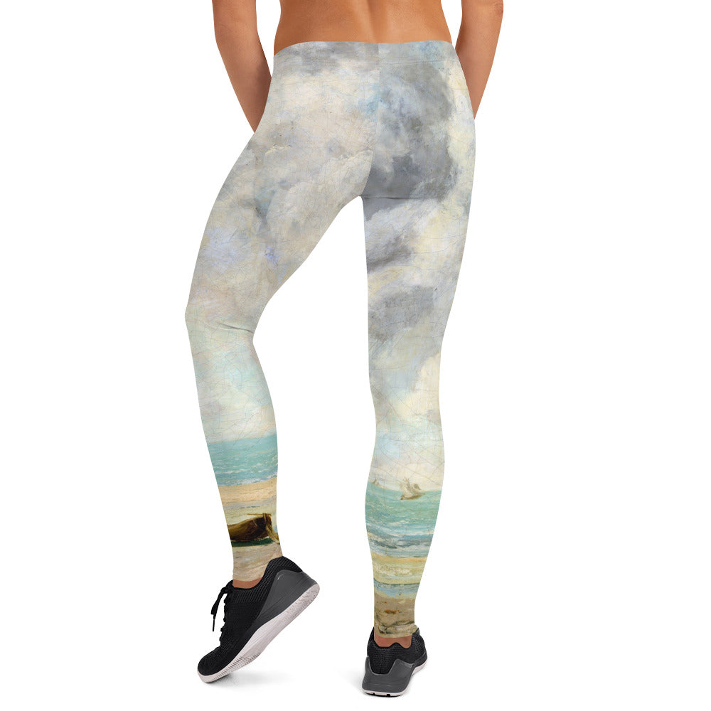 The Calm Sea Fine Art Leggings