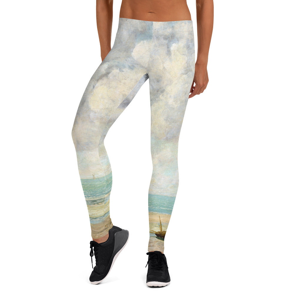 The Calm Sea Fine Art Leggings