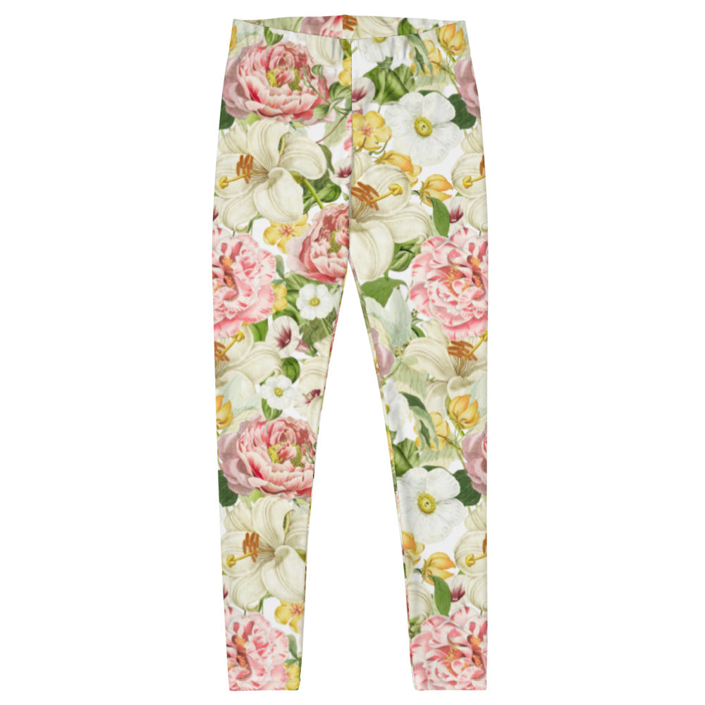 Tuinoogst Floral Pattern Full-Length Leggings