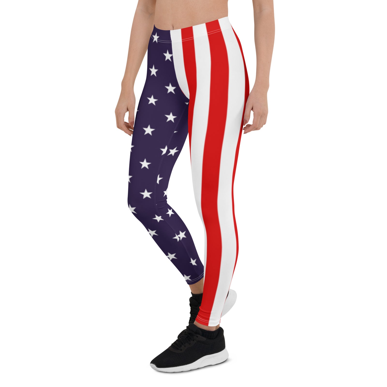 American Flag Full Length Leggings