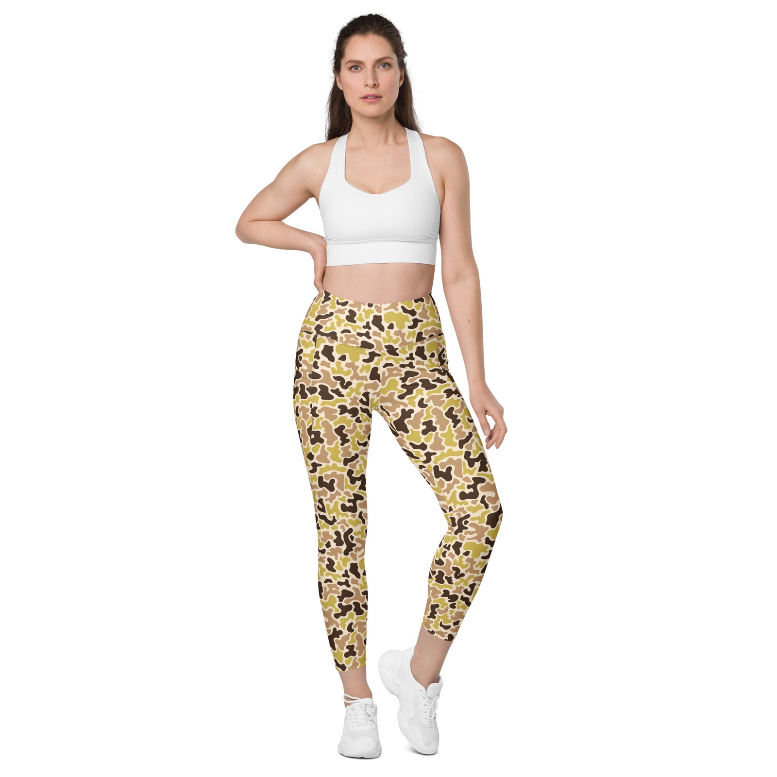 Savannah CalCam Camo Leggings with pockets
