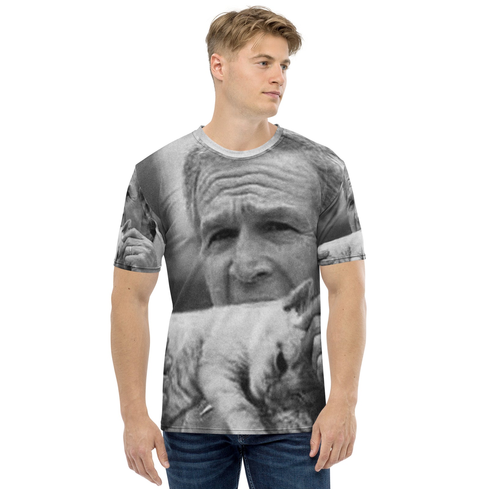 George Bush Eating Pussy All-Over Print T-Shirt