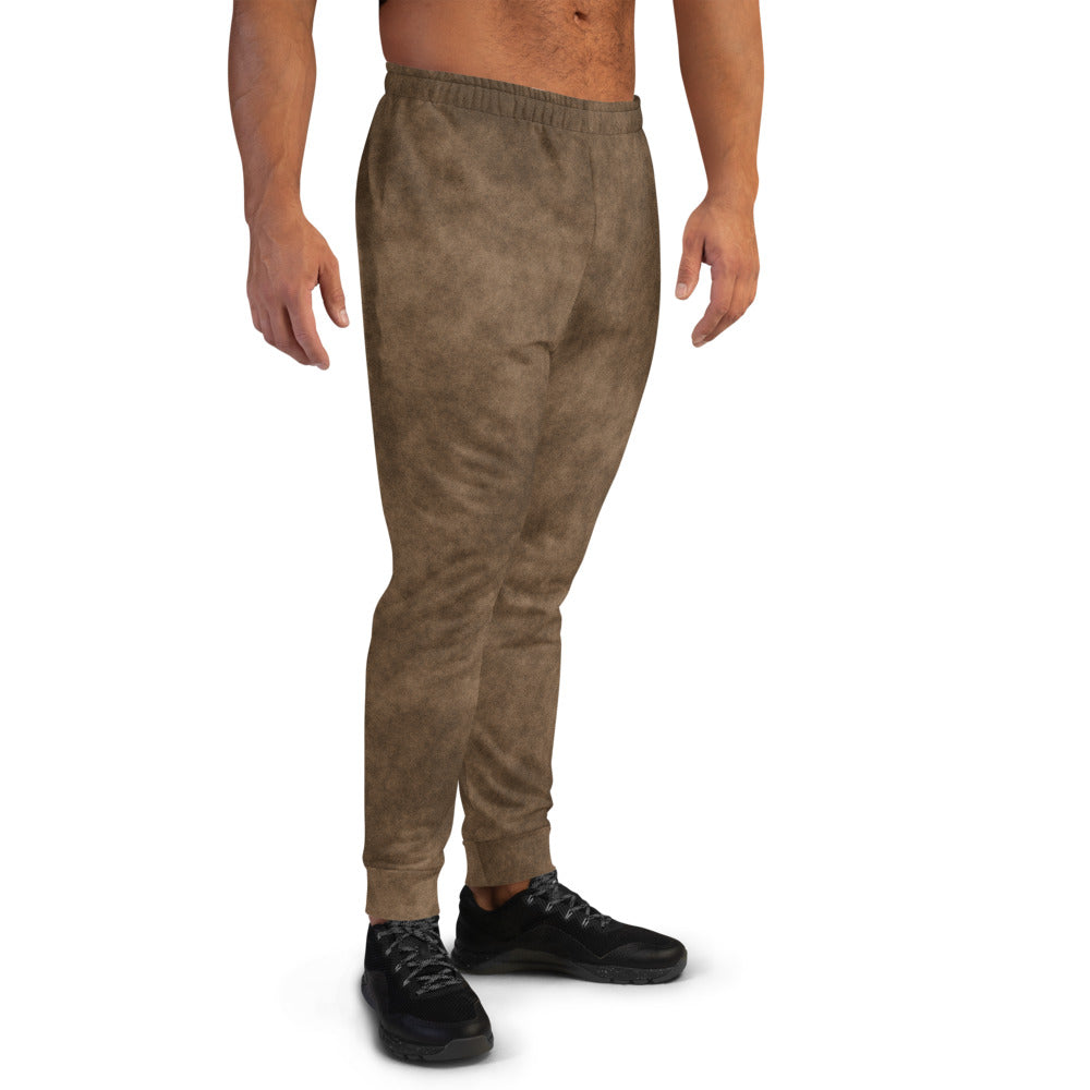 Going Medieval On Your Ass Men's Faux Leather Joggers
